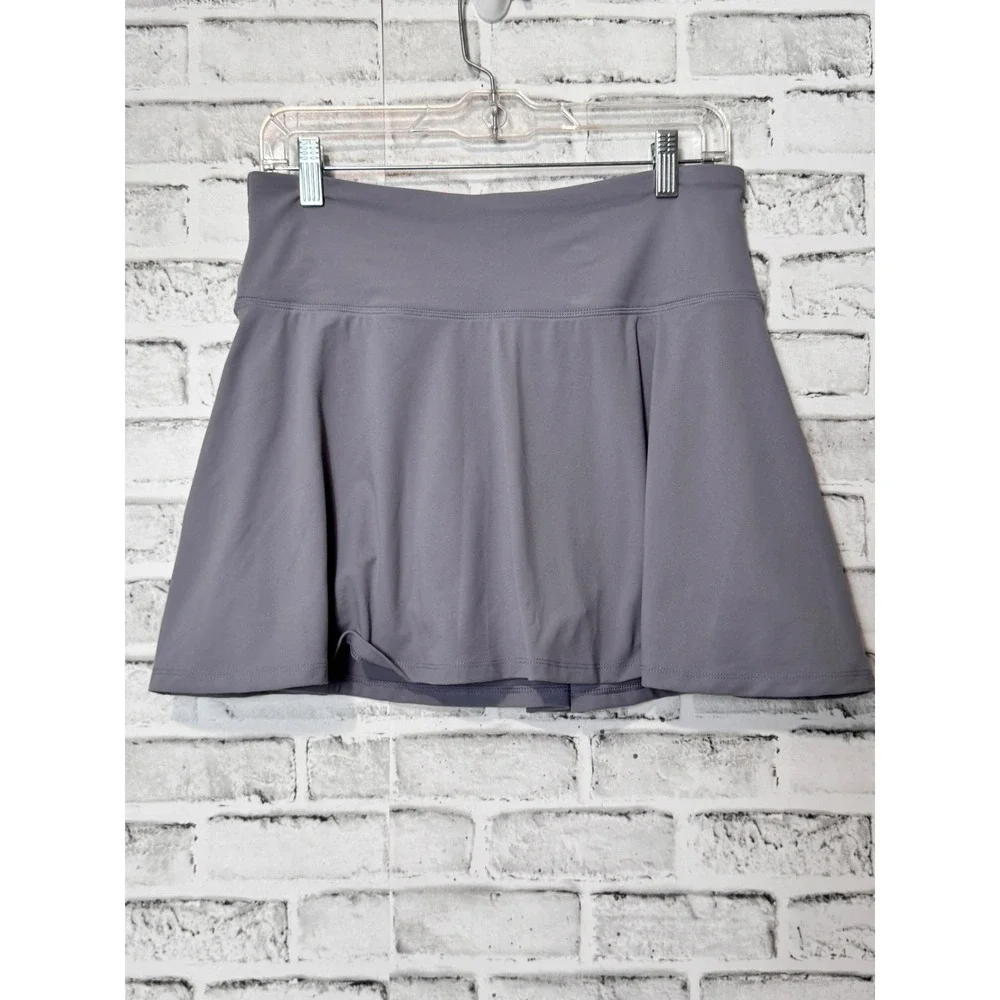90 Degree by Reflex Womens Athletic Skort Purple Tennis Golf Skirt with Pocket L - Picture 1 of 8